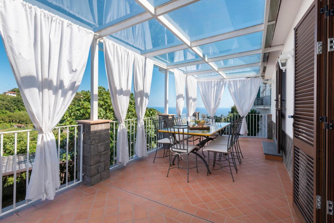Villa Anna - De Vivo Realty Piano Di Sorrento Bagian luar foto